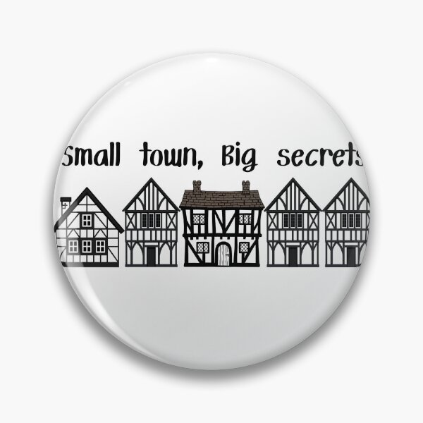 Item preview, Small Town, Big Secrets – Tudor Village Folk Art  | Wicker Mischief Collection designed and sold by SIGNAL & BLOOM.