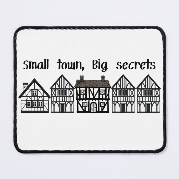 Item preview, Small Town, Big Secrets – Tudor Village Folk Art  | Wicker Mischief Collection designed and sold by SIGNAL & BLOOM.