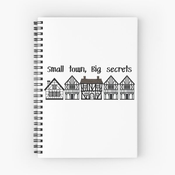 Item preview, Small Town, Big Secrets – Tudor Village Folk Art  | Wicker Mischief Collection designed and sold by SIGNAL & BLOOM.