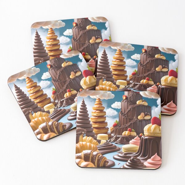 Item preview, Chocolate Dessert Fantasy World designed and sold by Jo Art.