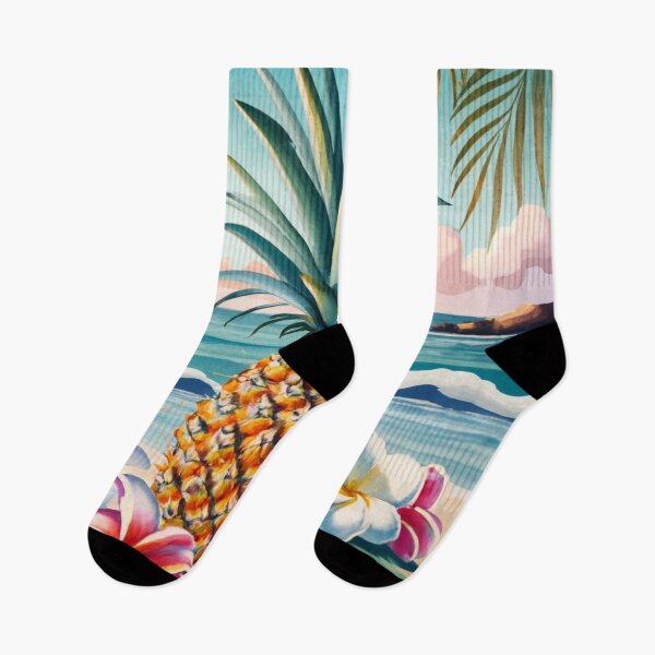 Item preview, Pineapple Paradise by Ocean Waves designed and sold by BeachWhisper.