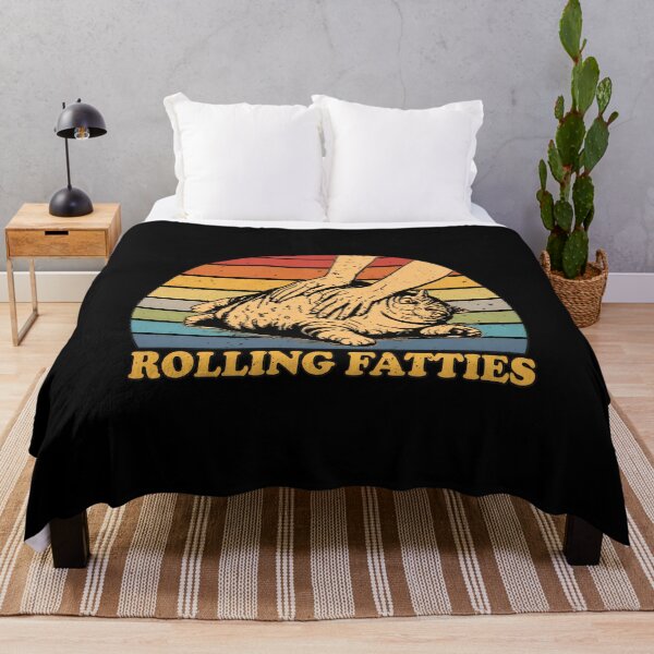 Item preview, Rolling Fatties Vintage Sunset Cat Massage Art designed and sold by GiaoCalonas.