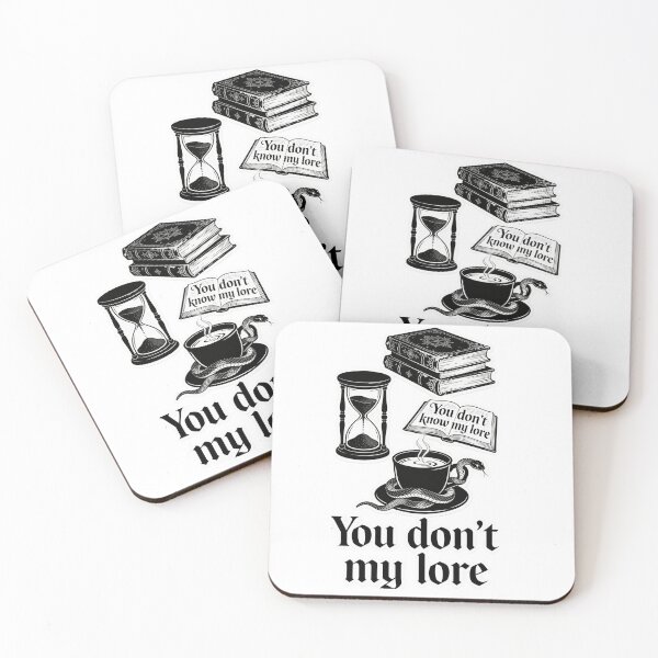 Item preview, : You Dont Know My Lore Dark Academia Books designed and sold by GodsMonsterss.