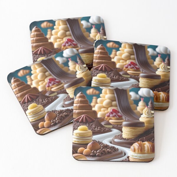 Item preview, Sweet Pastry Kingdom In The Clouds designed and sold by Jo Art.