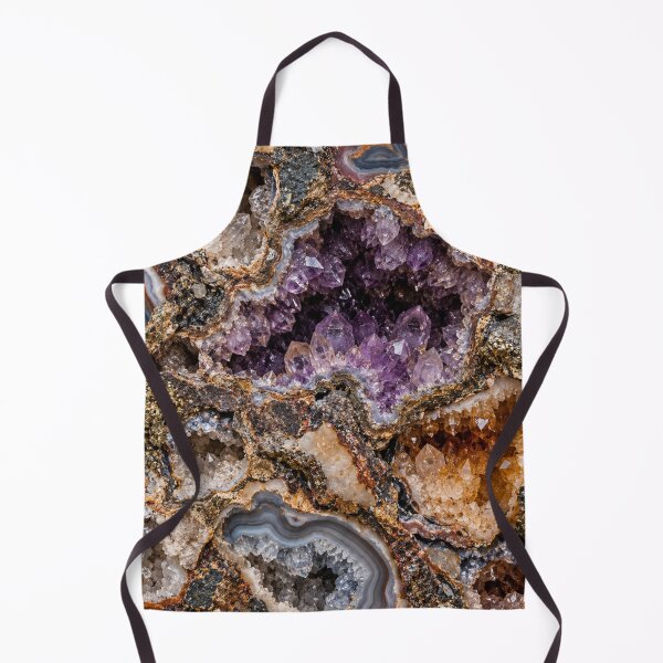 Item preview, Crystal Geode Caverns – Amethyst Quartz Mineral Art designed and sold by GSizzle1.