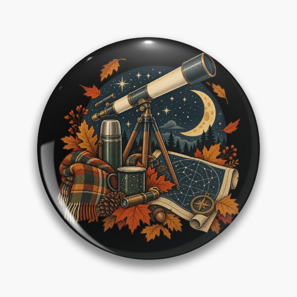 Item preview, Vintage Autumn Stargazing Kit designed and sold by Golden Era Studio.