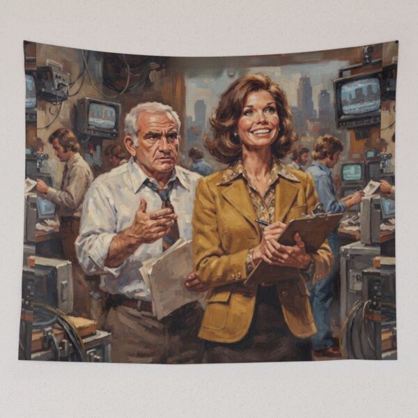 Item preview, The Mary Tyler Moore Show Fine Art Tribute designed and sold by Art's Diner.