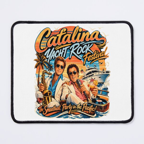 Item preview, Catalina Yacht Rock Festival Smoothest Party In The Pacific Retro Beach   designed and sold by Garstshop.