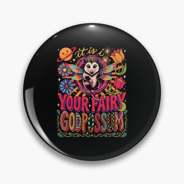 Item preview, It Is I Your Fairy Godpossum Magical Possum Humor designed and sold by Redgiant87x.