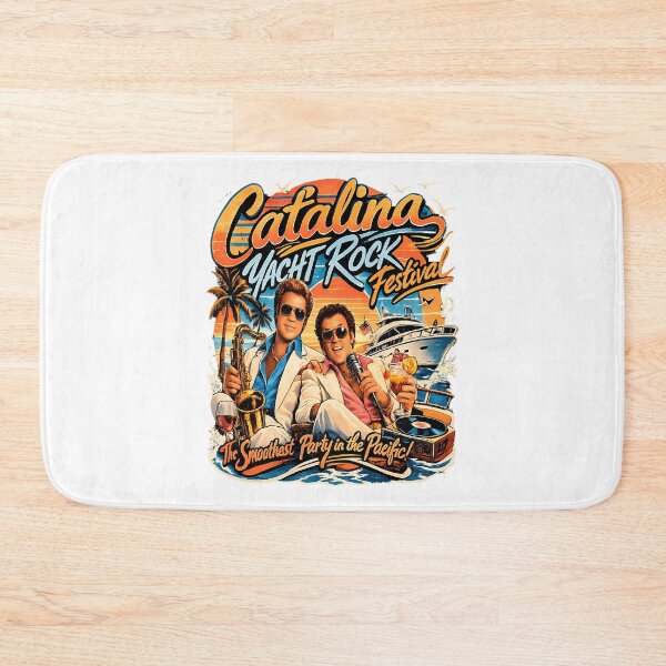 Item preview, Catalina Yacht Rock Festival Smoothest Party In The Pacific Retro Beach   designed and sold by Garstshop.