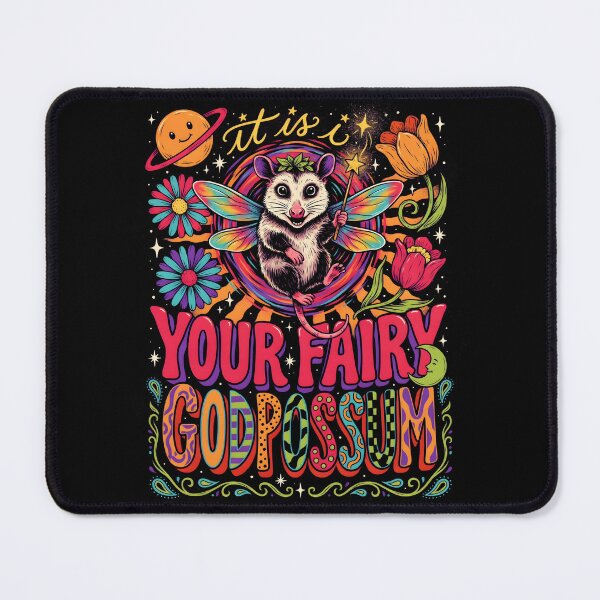 Item preview, It Is I Your Fairy Godpossum Magical Possum Humor designed and sold by Redgiant87x.