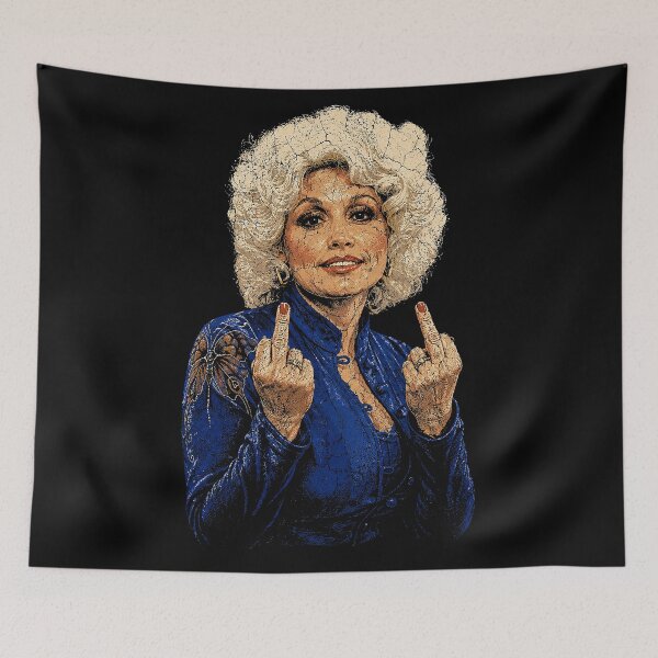Item preview, Dolly Flipping the Bird designed and sold by markusvertikal.