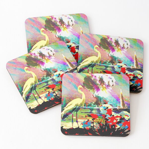 Item preview, Surreal Egret Beyond Apocalypse Horizon designed and sold by JanekaBobbitt.