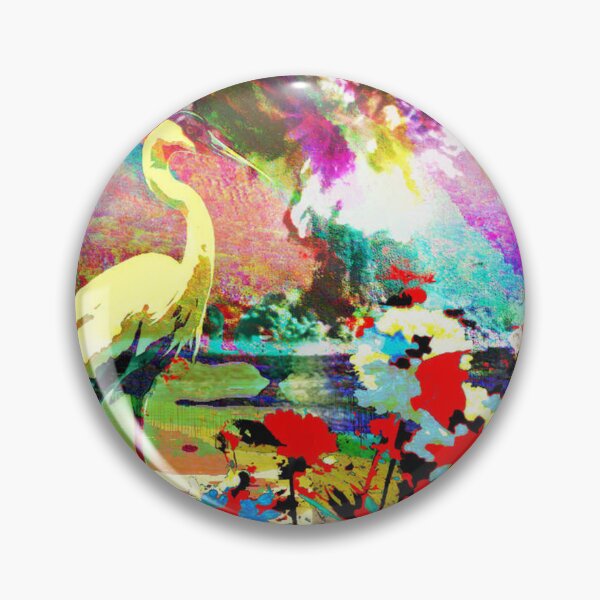 Item preview, Surreal Egret Beyond Apocalypse Horizon designed and sold by JanekaBobbitt.