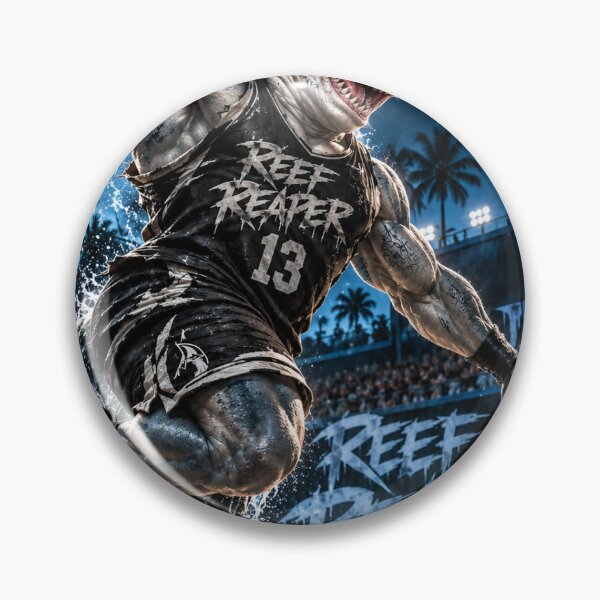 Item preview, Reef Reaper Shark, yin yang-Slam dunk designed and sold by EterniaE.