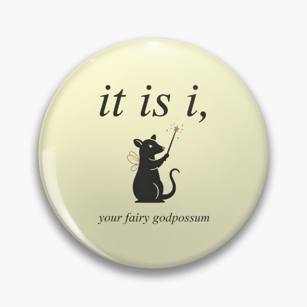 Item preview, It Is I Your Fairy Godpossum Cute Animal Meme designed and sold by Redgiant87x.