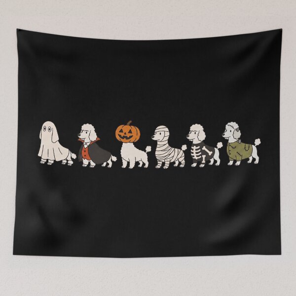 Item preview, Funny White Poodle Halloween Costume Trick or Treat Mom Dad Kids designed and sold by FurryHavenPH.