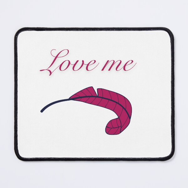 Item preview, Love Me – Bold Pink Feather Design designed and sold by VariusDesigns.