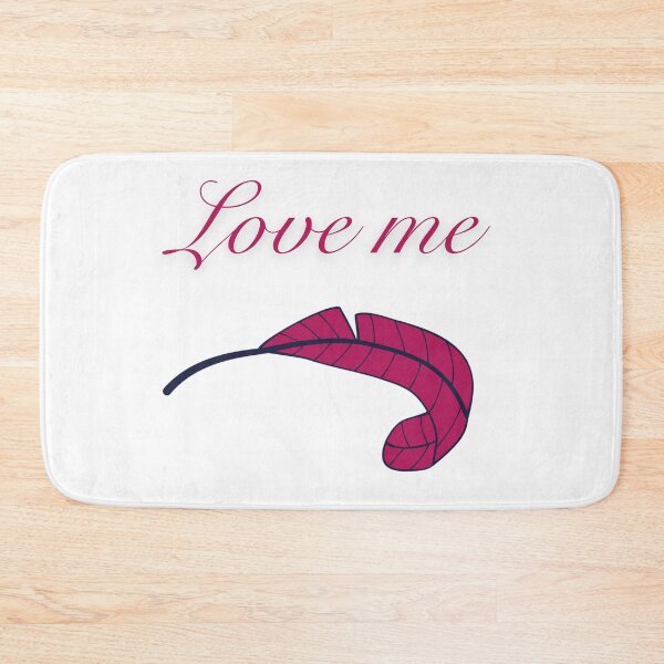 Item preview, Love Me – Bold Pink Feather Design designed and sold by VariusDesigns.