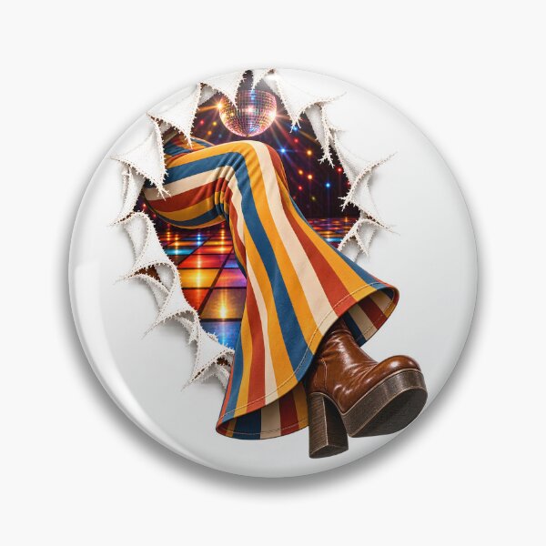 Item preview, Vintage 70s Disco Fever & Platform Boots Graphic designed and sold by TheVibeBottle.