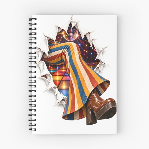 Item preview, Vintage 70s Disco Fever & Platform Boots Graphic designed and sold by TheVibeBottle.