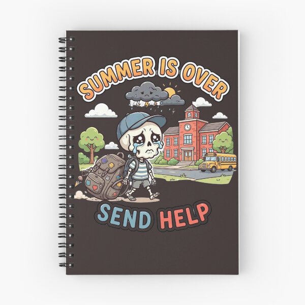 Item preview, Summer Is Over Skeleton Shirt designed and sold by SKELORRA.
