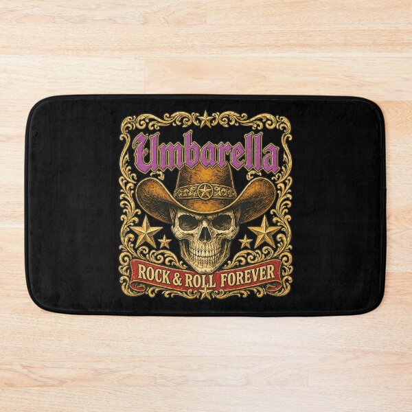 Item preview, Cinderellas Rocks & Rolls Forever Skull Cowboy Hat designed and sold by MarekTollen.