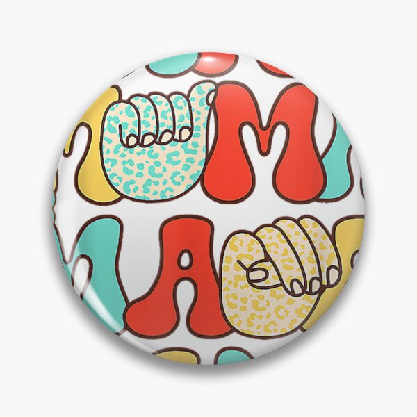 Item preview, Groovy SLP Mama Mother's Day Sign Language Finger Spelling  designed and sold by Stungmans.
