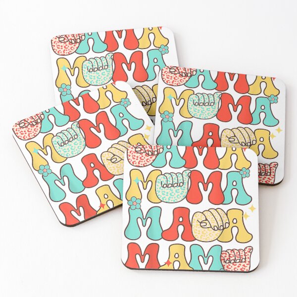 Item preview, Groovy SLP Mama Mother's Day Sign Language Finger Spelling  designed and sold by Stungmans.