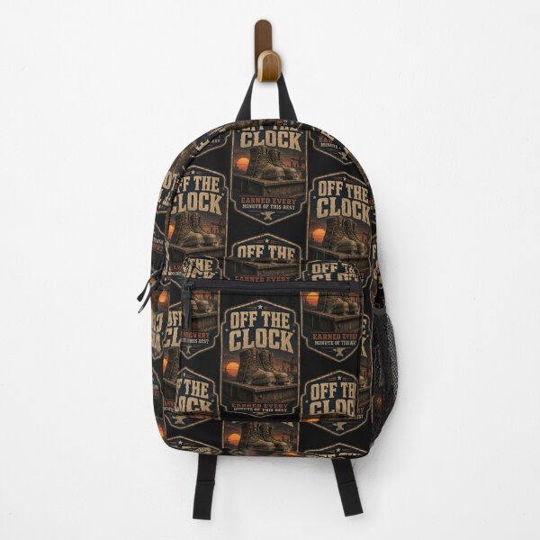 Item preview, Off The Clock Earned Every Minute Rest designed and sold by StudioBilly3000.
