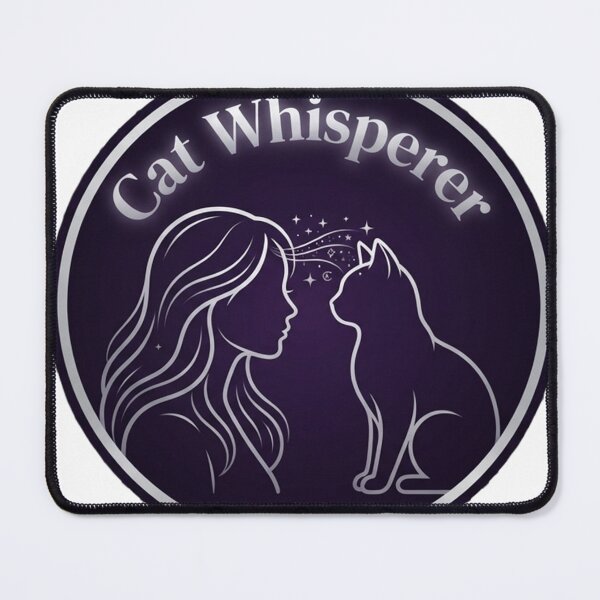 Item preview, Whisker Business – Punny Cat Typography Design designed and sold by RokomariFabric.