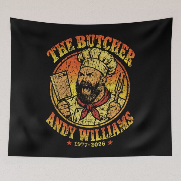 Item preview, Andy The Butcher Williams designed and sold by MarinRosito.
