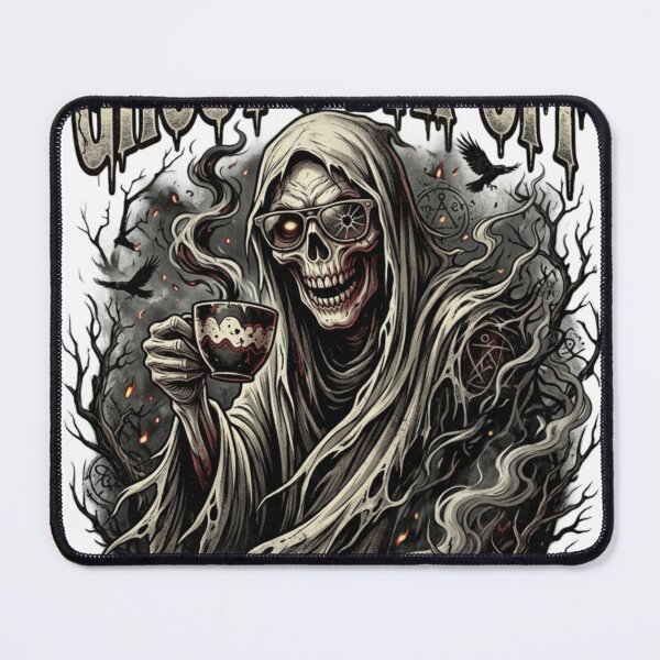 Item preview, Ghost’s Day Off – Sinister Gothic Horror Ghost Halloween T-Shirt designed and sold by Shahjiar Shop.