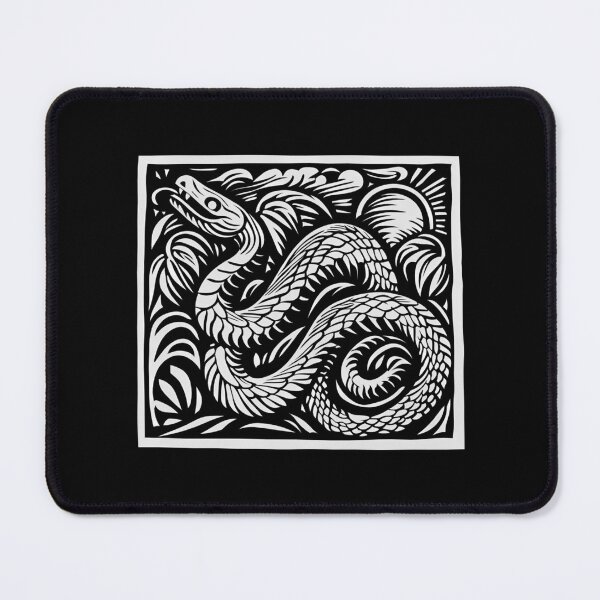 Item preview, Snake - Wood Carved Effect designed and sold by DekorStyle.