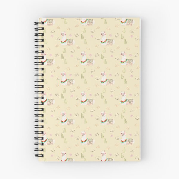 Item preview, Cute Watercolor Resting Llama with Flowers Cream Pattern designed and sold by svitlaarty.