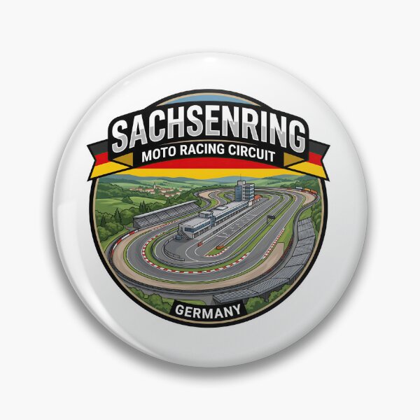 Item preview, Sachsenring Motorsport Circuit designed and sold by enzoade.