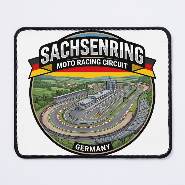 Item preview, Sachsenring Motorsport Circuit designed and sold by enzoade.