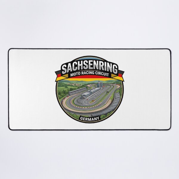 Item preview, Sachsenring Motorsport Circuit designed and sold by enzoade.