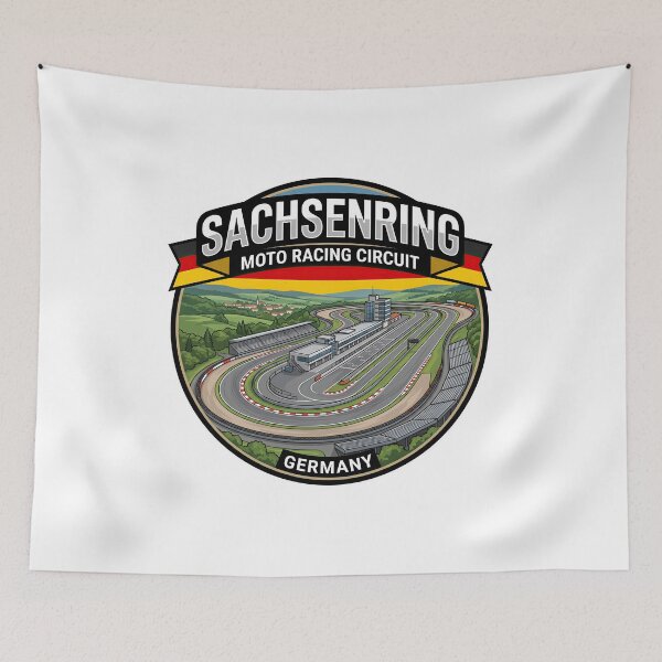Item preview, Sachsenring Motorsport Circuit designed and sold by enzoade.