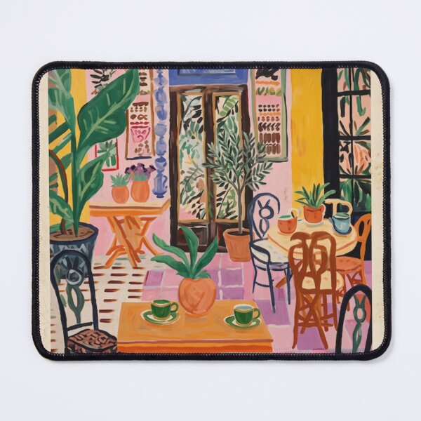 Item preview, Henri Matisse At The Coffee Shop Authentic Vintage Fine Art Print New York designed and sold by Cool Robot Bro..