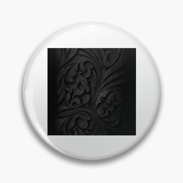 Item preview, Subtle Black Wood Carved Pattern designed and sold by DekorStyle.