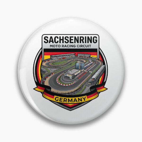 Item preview, Sachsenring Grand Prix Race Track designed and sold by enzoade.