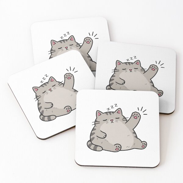Item preview, Napping Cat Paw Beans Sparkle Cute Kawaii designed and sold by GiaoCalonas.