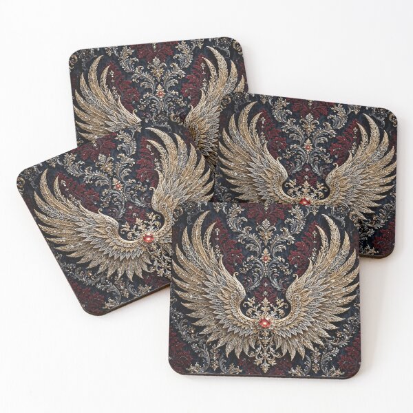 Item preview, Ornate Baroque Phoenix Gothic Wings designed and sold by KuzeyWestStudio.