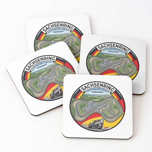 Item preview, Sachsenring MotoGP Circuit Germany designed and sold by enzoade.