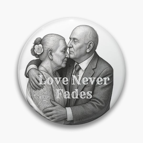 Item preview, Love Never Fades Vintage Woodcut Engraving Anniversary Art designed and sold by ZestlyStore94.