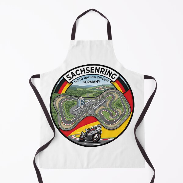 Item preview, Sachsenring MotoGP Circuit Germany designed and sold by enzoade.