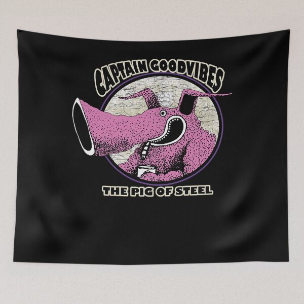 Item preview, Best-Captain-Goodvibes The Pig Os Steel Vintage designed and sold by DouglasSolis.