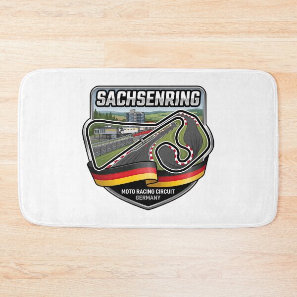 Item preview, Sachsenring Circuit Germany designed and sold by enzoade.
