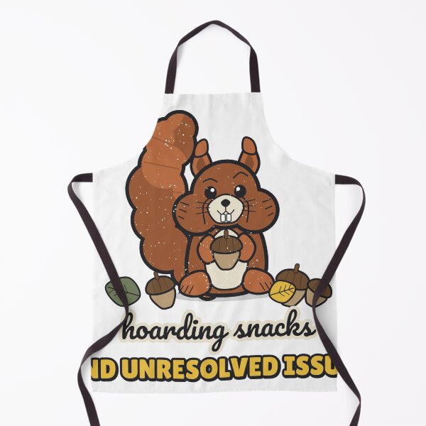 Item preview, Hoarding Snacks and Unresolved Issues - Funny Squirrel designed and sold by BooAndBloomCo.